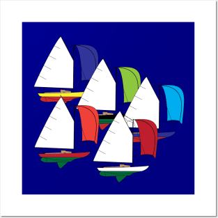 Wianno Senior Sailboats Racing Posters and Art